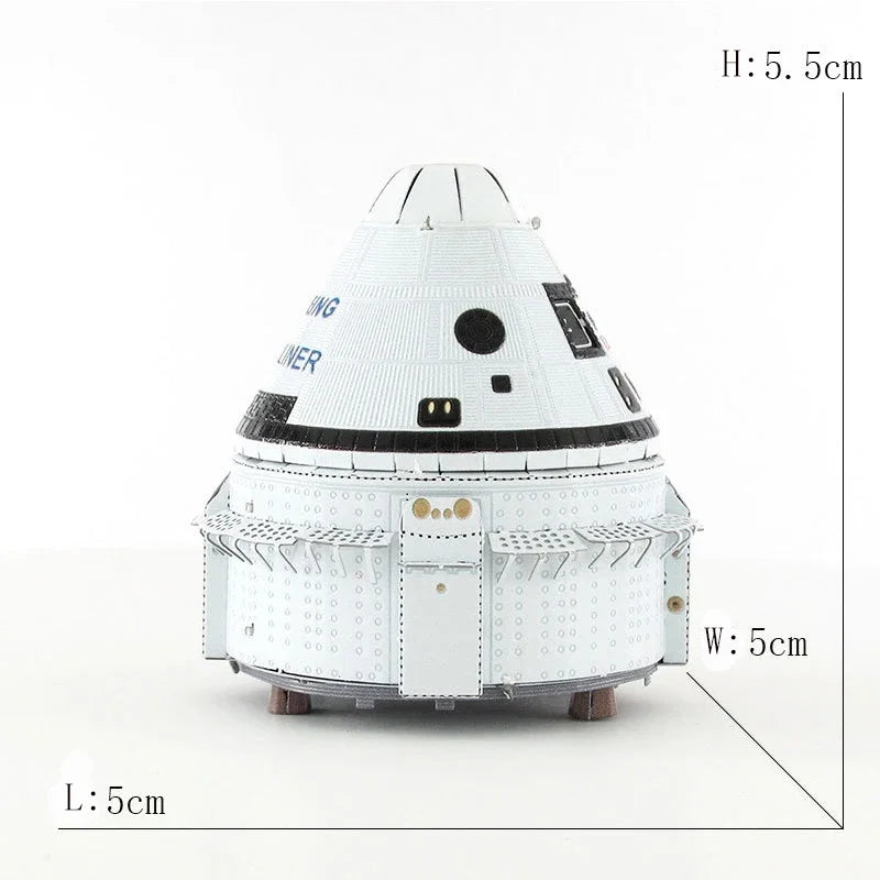 Exploration spatiale 3D Puzzle en métal navette Hubble télescope spatial Mars Rover modèle jouet pour enfants Puzzle créatif cadeau jouets