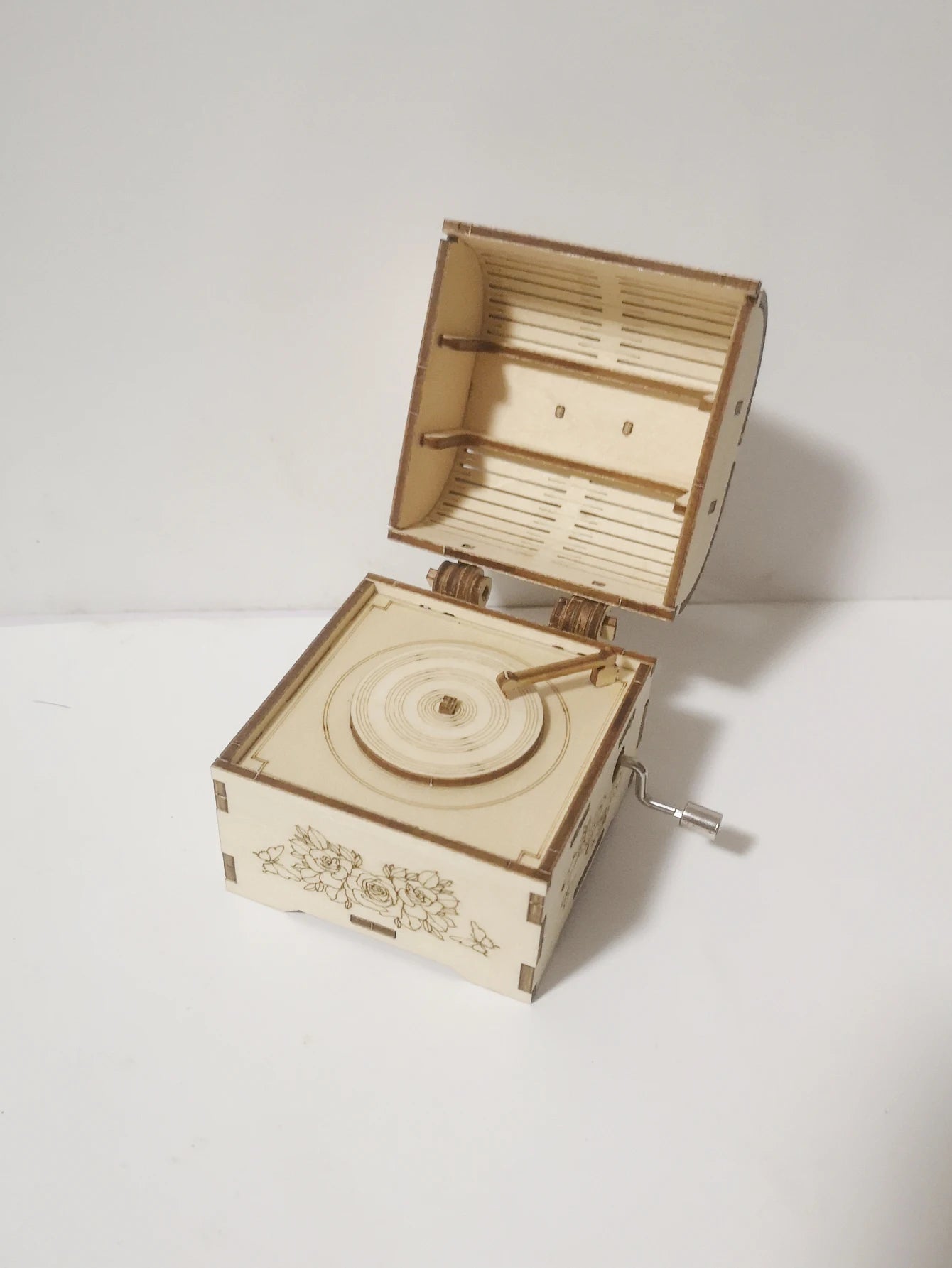Puzzle 3d en bois, boîte à musique trésor à la main, vous êtes mon soleil, kit de modèle d'assemblage fait à la main, vacances, anniversaires, cadeaux de noël