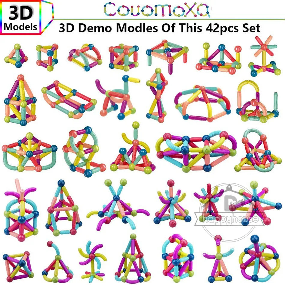 blocs de construction magnétiques