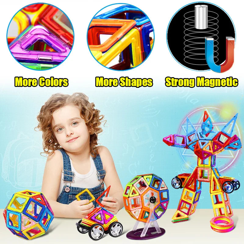 Jeu de construction magnétique pièces détachés