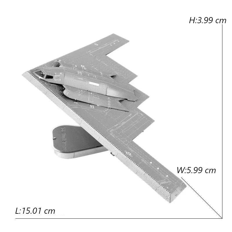 Puzzle 3D en métal UFO, bricolage fait à la main, Exploration spatiale, modèle d'assemblage de vaisseau spatial, jouets pour adultes et enfants