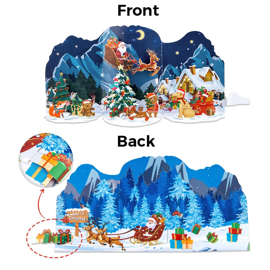 Carte postale en 3d