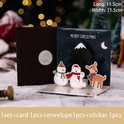 Carte postale pop up