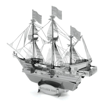 Kit de modèle de Puzzle en métal 3D, bateau, bricolage, découpé au Laser, jouet pour enfants