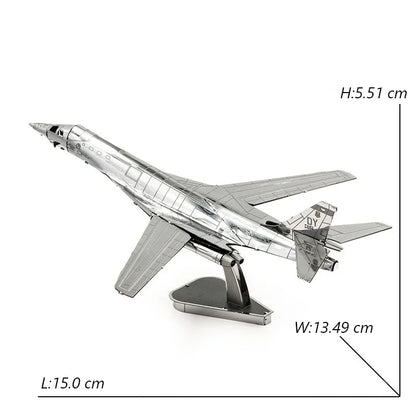 Puzzle 3D en métal UFO, bricolage fait à la main, Exploration spatiale, modèle d'assemblage de vaisseau spatial, jouets pour adultes et enfants