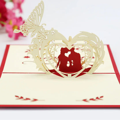 Carte postale pop up