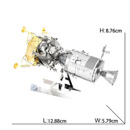 Exploration spatiale 3D Puzzle en métal navette Hubble télescope spatial Mars Rover modèle jouet pour enfants Puzzle créatif cadeau jouets