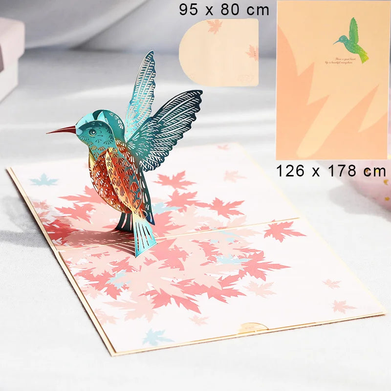 Carte postale pop up