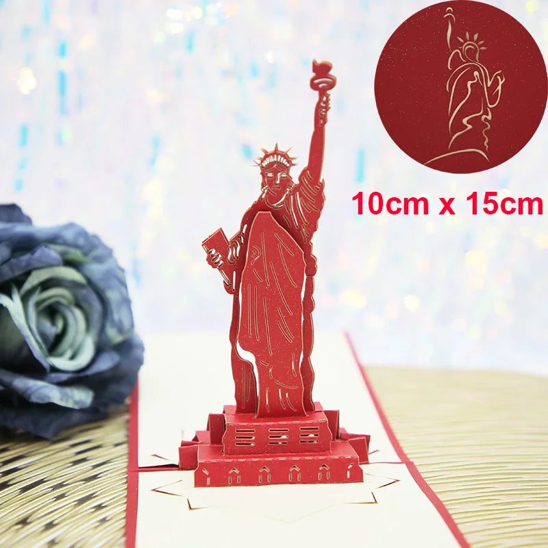Carte postal 3d monument