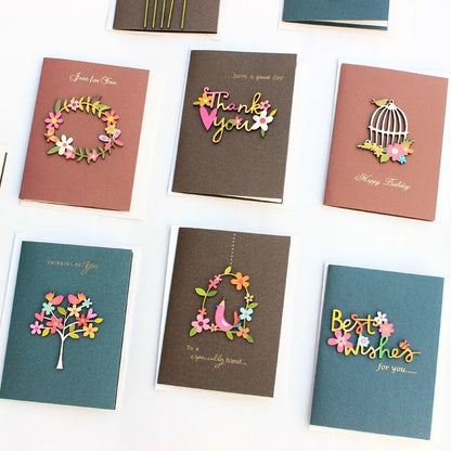 carte pop up fleurs