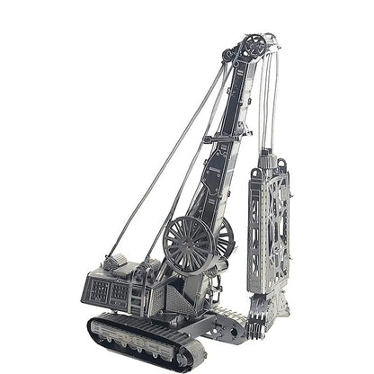 Puzzle 3D en métal, camion mélangeur, véhicule d'ingénierie, bricolage, modèle d'assemblage fait à la main, jouets pour adultes et enfants