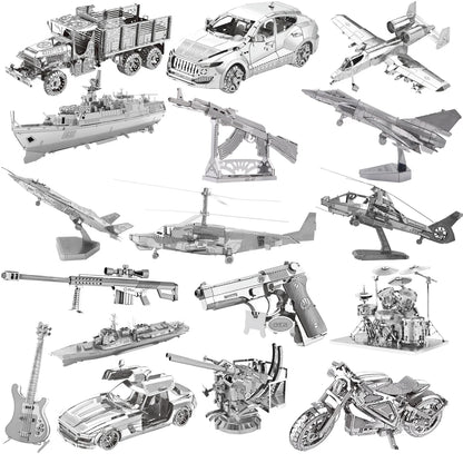 Kits de modèles de Puzzle en métal 3D, bricolage, découpé au Laser, jouet pour enfants