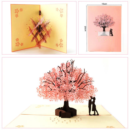 Carte postale pop up