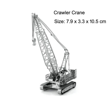 Puzzle 3D en métal, camion mélangeur, véhicule d'ingénierie, bricolage, modèle d'assemblage fait à la main, jouets pour adultes et enfants