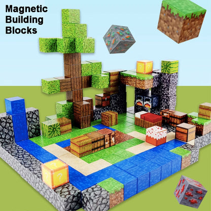 Blocs de construction magnétique craft