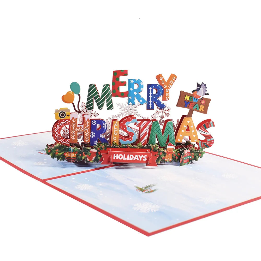 Carte postale en 3d