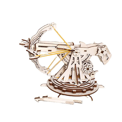 Siege Onager modèle d'échelle de Puzzle en bois de voiture 3D, Kit de modèle de bricolage, cadeau artisanal, décoration de la maison, Kit de modèle mécanique, jouet de construction